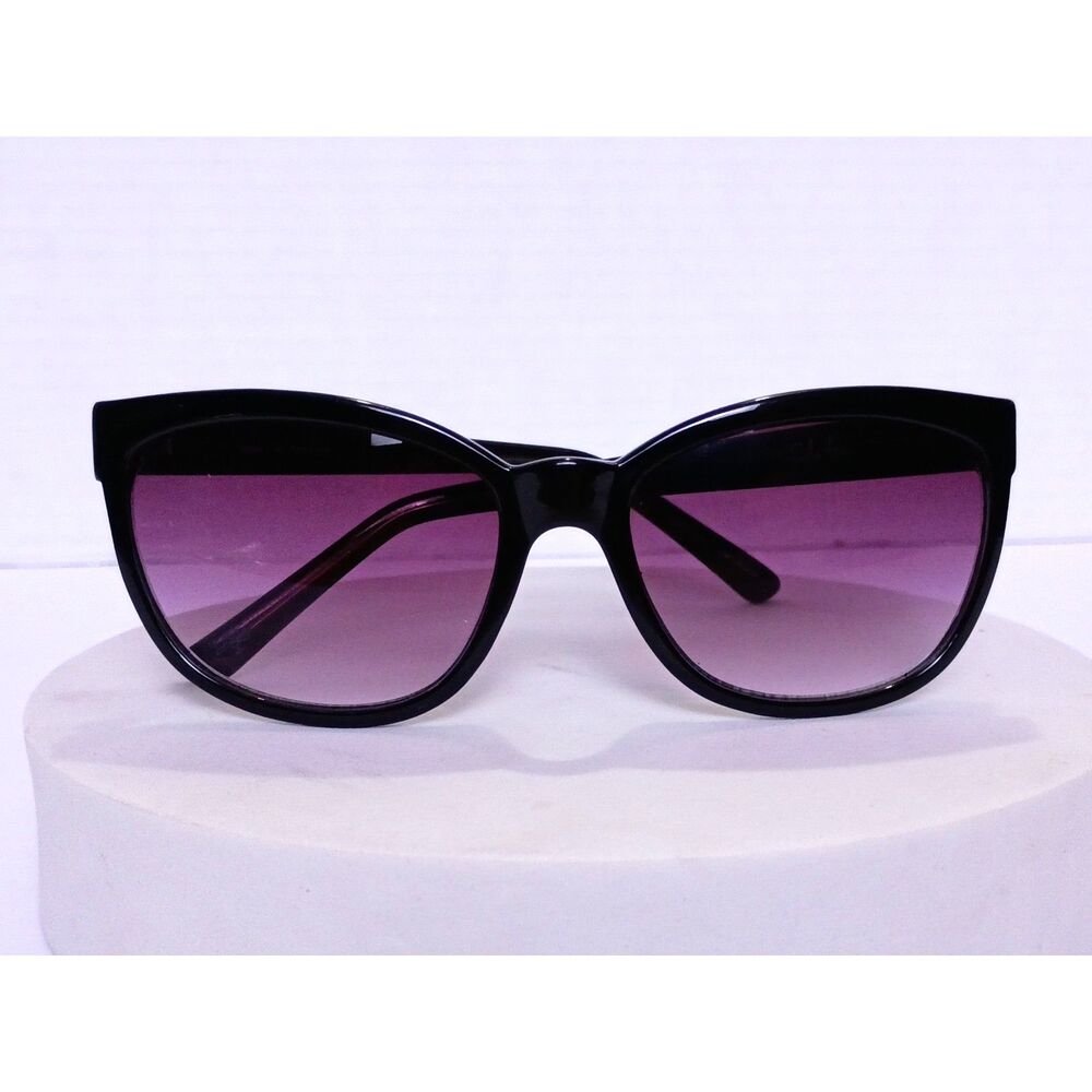 Cole Haan Sunglasses Frame C6046 10 Women Matte Black Full Rim Cat Eye 57-19-140